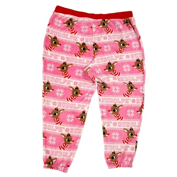 Rudolph the Red Nose Reindeer Pajama Pants - Picture 3 of 7